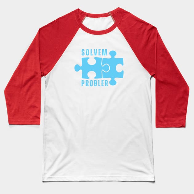 Solvem probler Baseball T-Shirt by SPEEDY SHOPPING